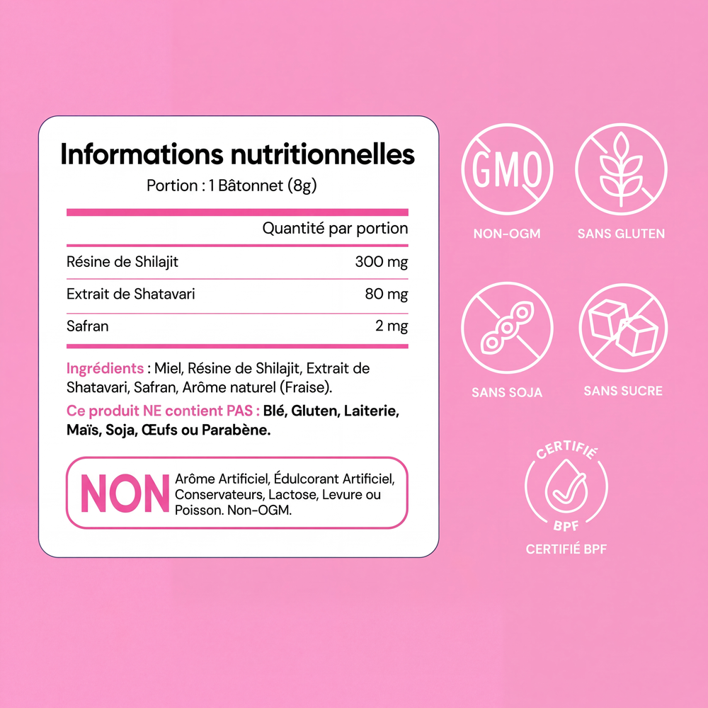 Informations nutritionnelles